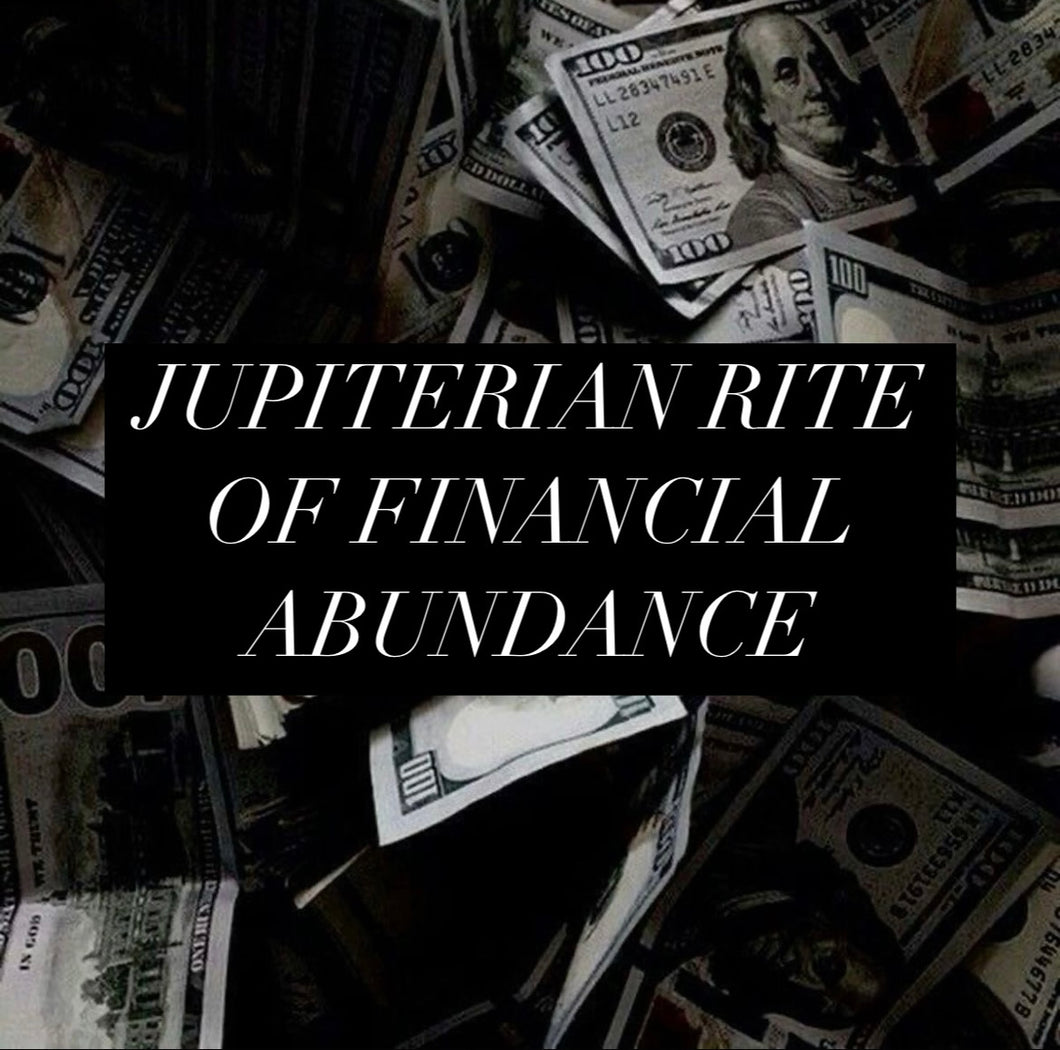 JUPITERIAN RITE OF FINANCIAL ABUNDANCE